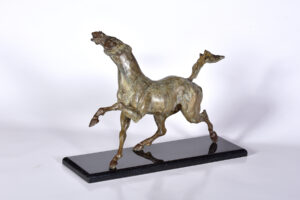 Horse Statue in Bronze LHS