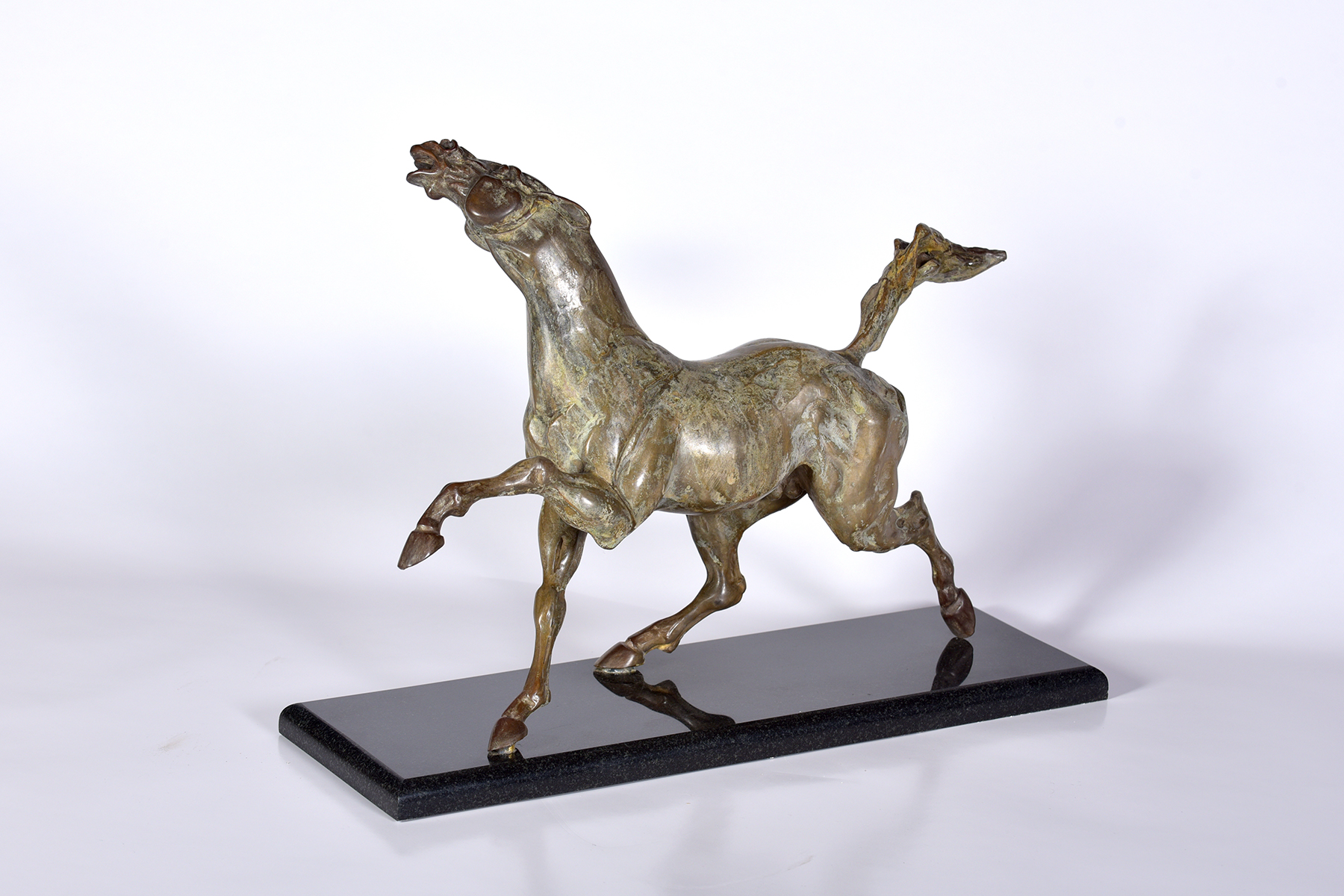 Horse Statue in Bronze LHS